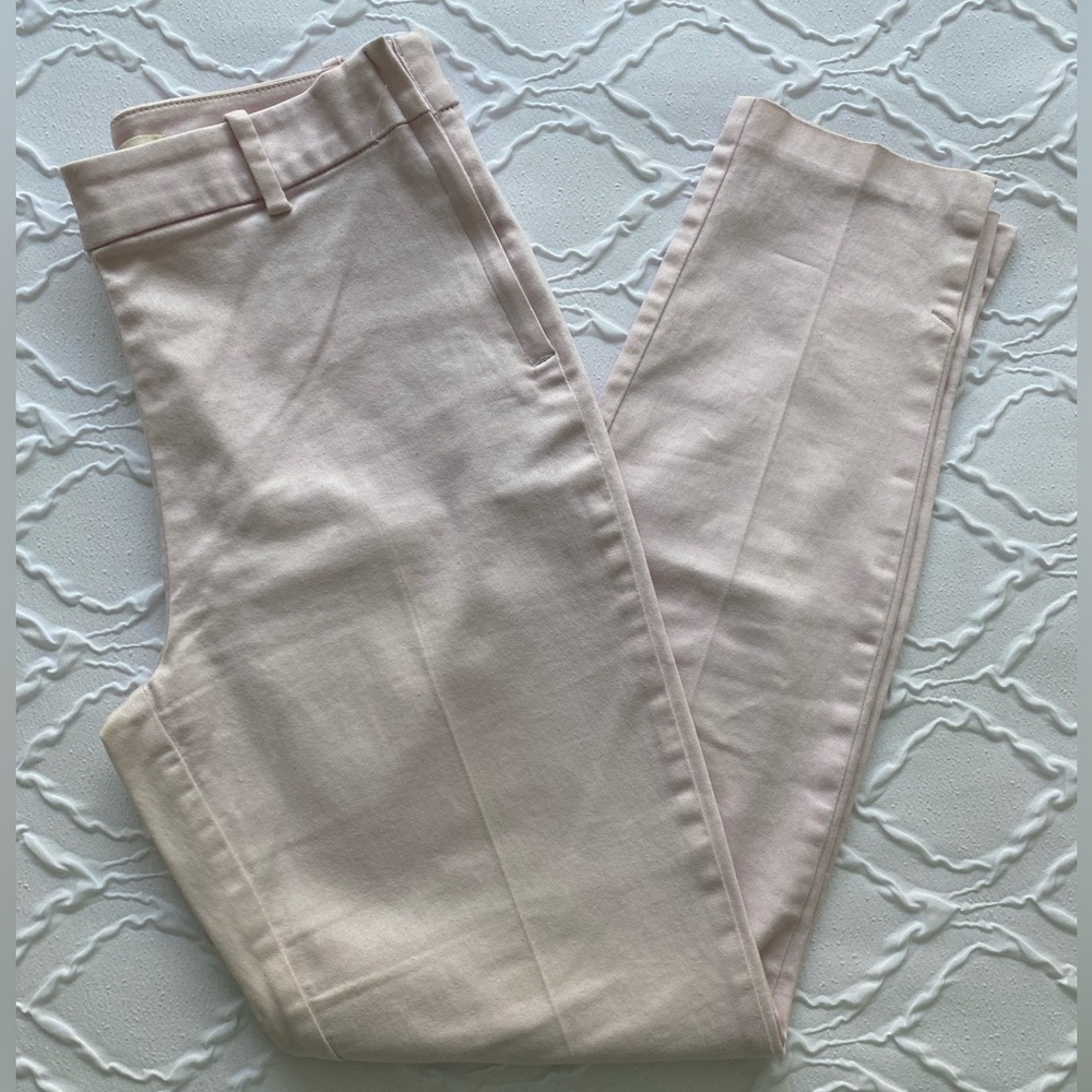 H&M - Light Pastel Pink High Waisted Cigarette Trousers - Size 6